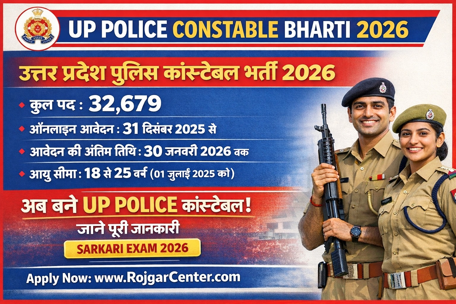 UP Police Constable Recruitment 2026